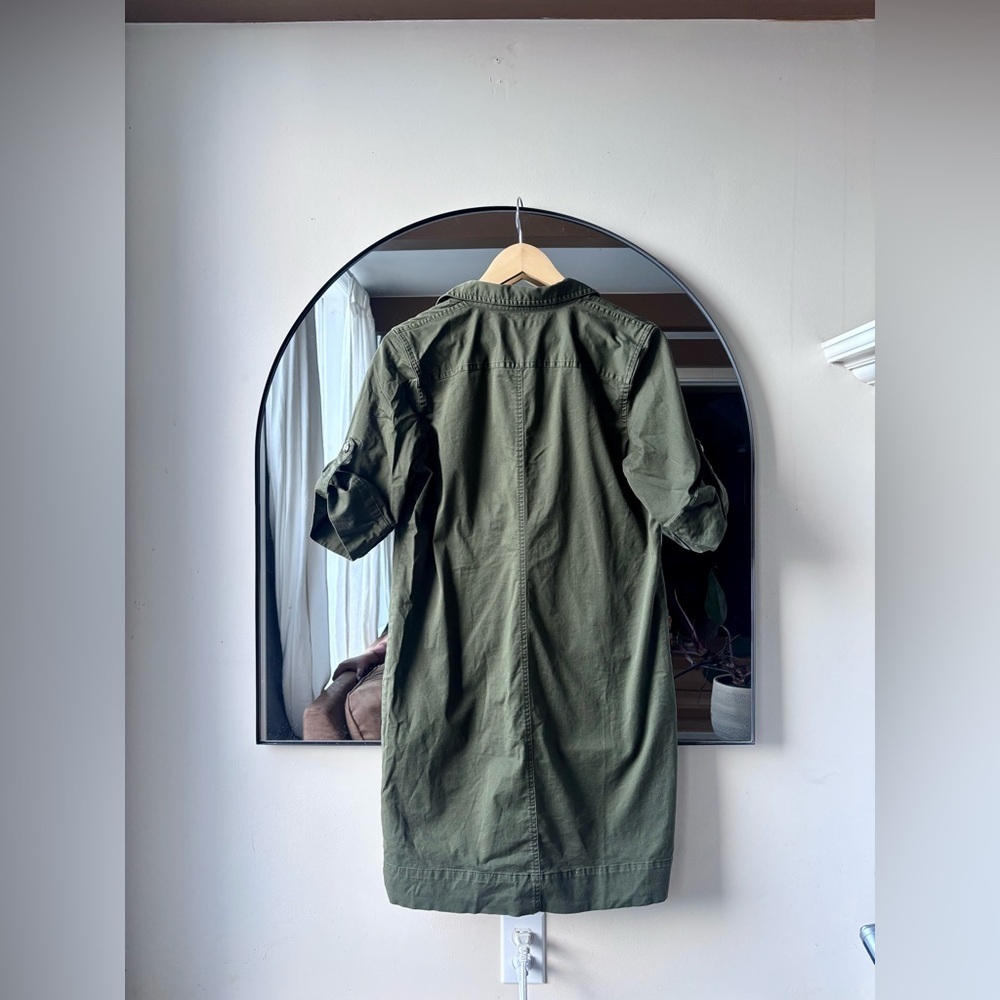 LRL | green shift dress | size medium - Picture 4 of 6